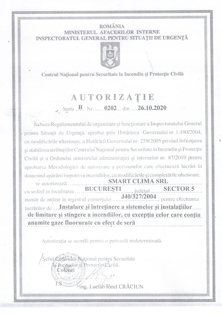 AUTORIZATIE ISU SPRINKLERE 26.10.2020