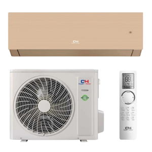 Aparat de aer condiționat Cooper & Hunter Majesty CH-S24FTXAM (SC / GD), 7.1 kW, 24.000 BTU, 230V,(Varianta Culoare Auriu)