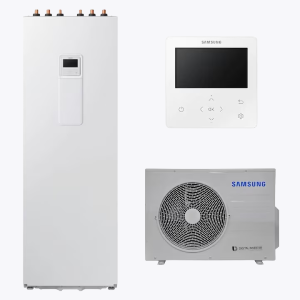 Pompa de caldura Samsung Climate Hub Split R32 6 kw cu boiler de 200 l