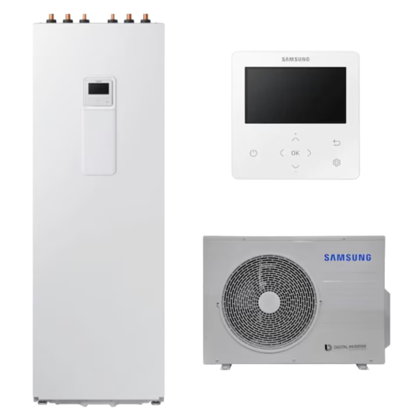 Pompa de caldura Samsung Climate Hub Split R32 9 kw cu boiler de 200 l