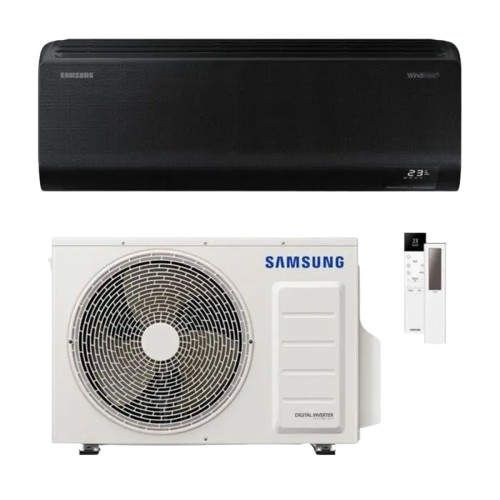 Aparat de aer condiționat Samsung WindFree™ Avant Black S2 R32 7000 BTU AR70F07C1ABNEU/ AR70F07C1AWXEU