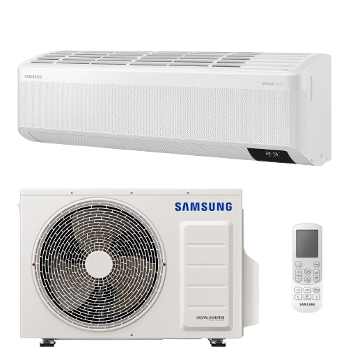 Aparat de aer condiționat Samsung Nordic WindFree™ Geo R32 12000 BTU AR12TXCACWKNEE/AR12TXCACWKXEE