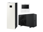 Pompă de căldură Aer-Apă Samsung EHS Quint 12.5 kW cu Boiler Integrat 200L (AE200DN*MPK/EU + AE125HCTPES/EU), Clasa A+++, R32