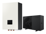 Pompă de căldură hibridă Samsung EHS Quint 16 kW trifazată – unitate compactă (AE160DN*MPK/EU + AE160HCTPGS/EU), clasa A+++, recuperare de căldură, R32