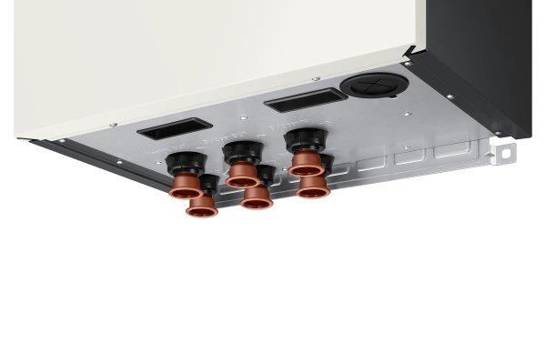 Pompă de Căldură Hibridă Samsung EHS Quint 12.5 kW MONOFAZATĂ (AE160DN*MPK/EU + AE125HCTPES/EU), Clasa A+++, Recuperare de Căldură, R32