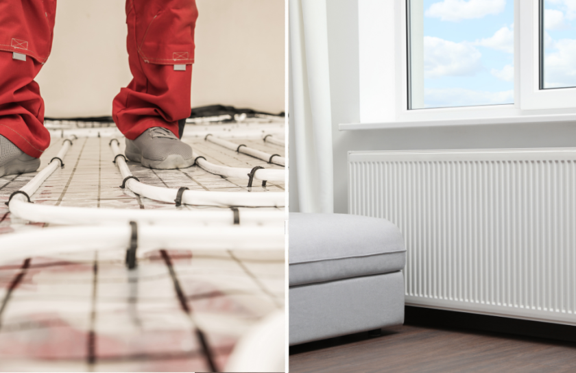 Floor Heating vs. Radiators